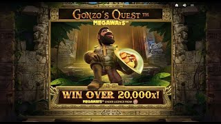 I Hit Gonzos Quest Megaways Slot Bonus Feature at R10 a Spin [upl. by Hausmann]