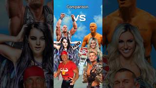 Cold Stone Paige and Hulk Hogan vs Cody Rhodes Charlotte Flair and Randy Orton 😱 shorts respect [upl. by Adeuga]