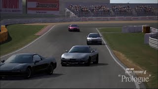 Gran Turismo 4 prologue  FD3S vs NSX  tsukuba [upl. by Sauder]