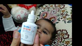 Treat Babys Cold  Saline Nasal Drops Suction [upl. by Selym626]