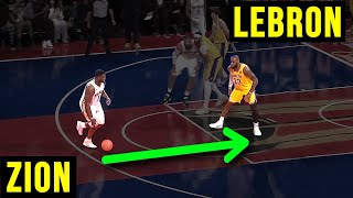 Lebron Disrespectfully EXPOSES Zions Limitations [upl. by Elocon]