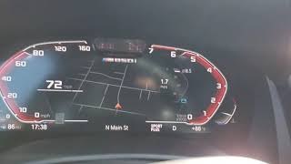 2020 BMW M850i Sport Mode 060 mph Acceleration [upl. by Alatea676]