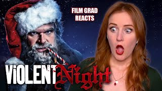 VIOLENT NIGHT IS FUNNY AND SWEET  Film Grad Reaction [upl. by Sada407]