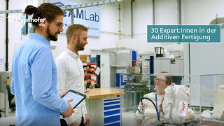 Additive Fertigung am Fraunhofer IGCV additive manufacturing experts [upl. by Capone567]