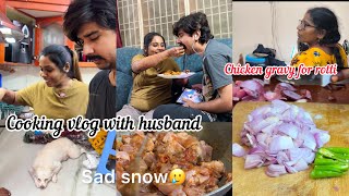 Chicken gravy cooking vlog sridevithiyagarajan naveenswetha cookingvlog [upl. by Alistair523]