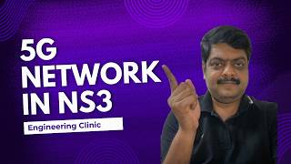 5G Network Simulation in NS3 using mmWave  NS3 Tutorials [upl. by Aaberg]