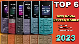 New 6 best Nokia keypad mobile 2023  best feature phone 2023 nokia  nokia keypad mobile 2024 [upl. by Burwell]