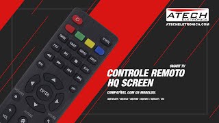 Controle Remoto Smart TV HQ Screen HQSTV24NY 780755 [upl. by Erek]