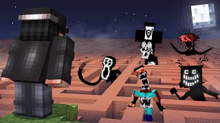 Stuck in a MAZE With The SCARIEST Dwellers Minecraft [upl. by Lombard609]