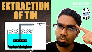 Extraction of Tin from Cassiterite  Froth flotation amp Reduction by carbon [upl. by Iaka294]