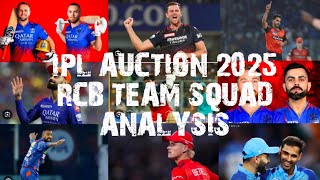 IPLAUCTION2025RCBTEAMANALYSIS 🔥 VIRATKOHLIBANGLORE LONDONSKETCH09 [upl. by Sebastiano863]