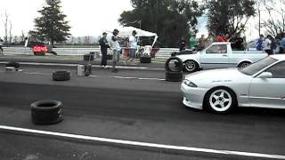 saveiro blanca viturro vs nissan skyline chile [upl. by Selhorst]