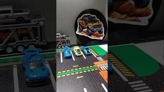 Mini Parking Area hotwheels shorts hotwheeslcollection matchbox diecast [upl. by Docila676]