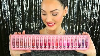 Clinique Chubby Stick Lip Swatch Video  20 Colors [upl. by Laux]