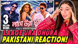 Pakistani Reacts To Laage Ura Dhura  Toofan  Full Song  Shakib Khan  Pritom  Mimi [upl. by Oner]