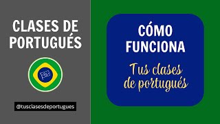 Cómo funciona Tus Clases de Portugués  Curso gratis de portugués [upl. by Royd]