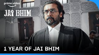 Jai Bhim Completes 1 Year  Suriyas Courtroom Scene  Prime Video India [upl. by Richia578]