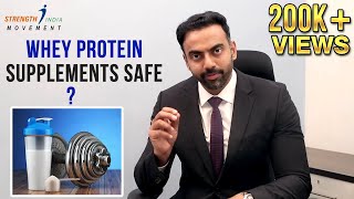 WHEY PROTEIN SUPPLEMENTS SAFE   Health  SUPPLEMENTS  Dr Ashwin Vijay [upl. by Emmett]