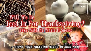 Holiday Bake With Me  Bake with Me  Holiday Baking Thanksgiving  Christmas  Meal Prep [upl. by Audi850]