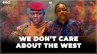 BURKINA FASO FOREIGN MINISTER SHOCKS THE WEST [upl. by Attinahs]