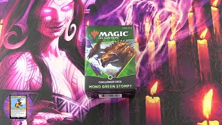 2021 Challenger Deck Mono Green Stompy Unboxing [upl. by Eetsud478]