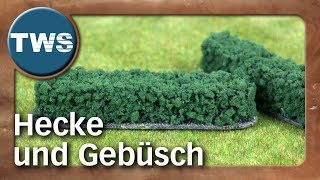 Tutorial Hecke und Gebüsch  hedge and shrubbery TabletopGelände TWS [upl. by Post]