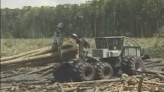 TimberPro TS620E skidder [upl. by Hanschen553]