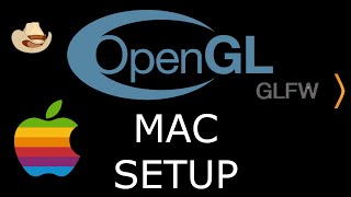 Modern OpenGL 30 SETUP GLFW and GLEW on a Mac [upl. by Attiuqal879]