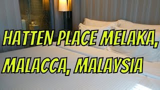 Hotel Room Tour of HATTEN PLACE MELAKA  Malaysia [upl. by Hgielrebmik]