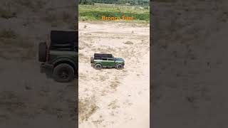 Sand Showdown Bronco Raptor takes on Bronco Wildtrak [upl. by Repard72]