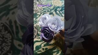 Diy floral gift making💜 viralvideo shorts raisasdiary diy gift flowers [upl. by Reinal804]