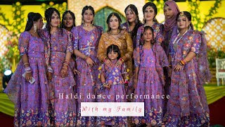 Haldi dance performance Bollywood style  wedding dance mehndi dance [upl. by Amber]