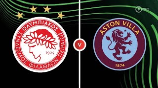 Olympiacos Vs Aston Villa Match Preview uefa conference league Semi finals 2 leg [upl. by Kilah]