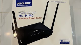 How to setup router Prolink connect network cable [upl. by Hancock]