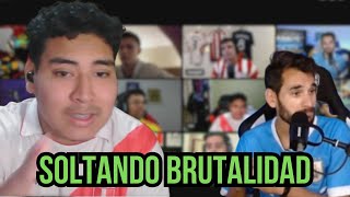 JOLT LANZA BRUTALIDAD EN EL DEBATE DE YOUTUBERS ANTE LA VICTORIA DE PERU JoltElOgro [upl. by Rooker]