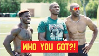 WE RACED FOR 1000 MUST SEE  Tyreek Hill x Terrell Owens x Ochocinco [upl. by Notlaw645]