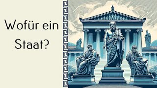 PLATON auf ALTGRIECHISCH Warum gibt es einen Staat [upl. by Rhody]