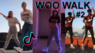 WOO WALK TIKTOK DANCE COMPILATION 2 Get back  Pop Smoke [upl. by Cummine200]