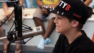 MattyBRaps Visits Seacrest Studios  Interview  On Air with Wendy Threatt [upl. by Anaidirib357]