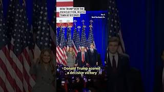 How Trump won the 2024 election in less than 60 seconds [upl. by Toomin]