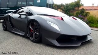 Lamborghini Sesto Elemento  Start Ups and On Road [upl. by Mattland]