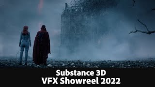 Substance 3D in VFX Showreel  Adobe Substance 3D [upl. by Fulviah772]