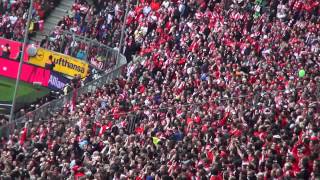 FC Bayern vs FC Augsburg  SüdkurveStreik  „Scheiß Schickeriaquot Gesang 110513 HD [upl. by Hanley]