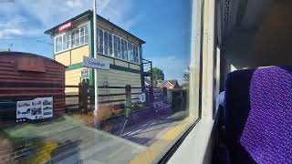 Onboard 170418 NottinghamNewark Castle [upl. by Bourgeois]