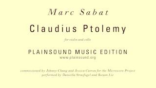 Marc Sabat  Claudius Ptolemy 2008 [upl. by Sollars875]