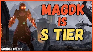 ESO PvP  MagDK Is S TIER Scribes of Fate Chapter [upl. by Itsrejk]