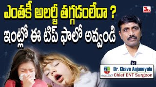 Best home remedy for allergy cold and cough I Dr Chava Anjaneylu 3tvnetwork [upl. by Gustave530]