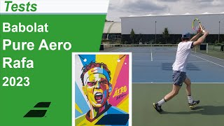 Test de la raquette de tennis Babolat Pure Aero Rafa 290g 2023 [upl. by Hendry295]