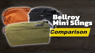 Ultimate Bellroy MINI Slings Comparison 2023  Full Guide [upl. by Arhsub]