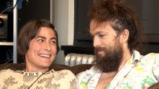 Edward Sharpe and the Magnetic Zeros Interview 2013 Alex Ebert on New Album Here Band Evolution [upl. by England]